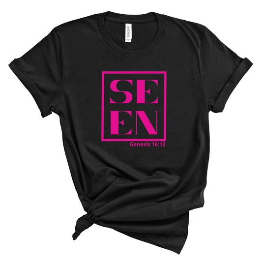 Seen - Black and Pink