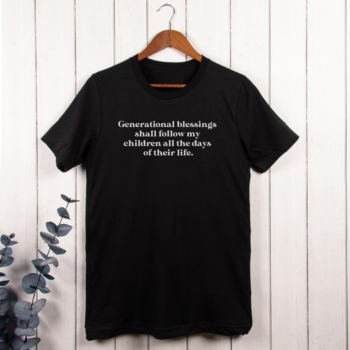 Generational Blessings Unisex Tee - Black